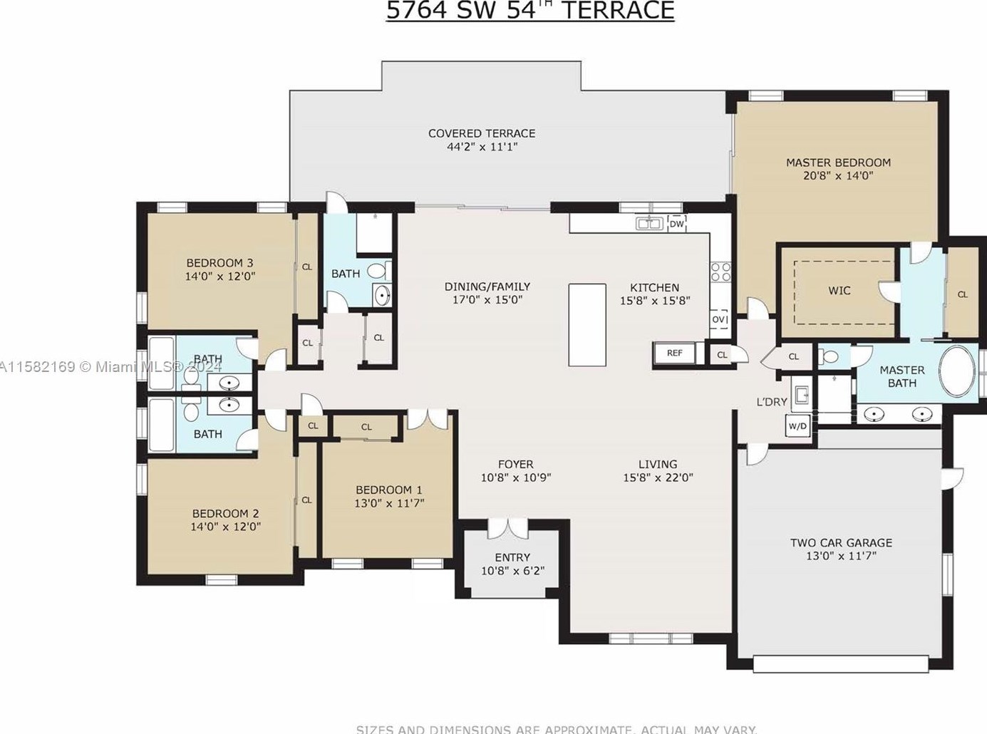 5764 54 Ter, Miami FL 33165-6728 exterior