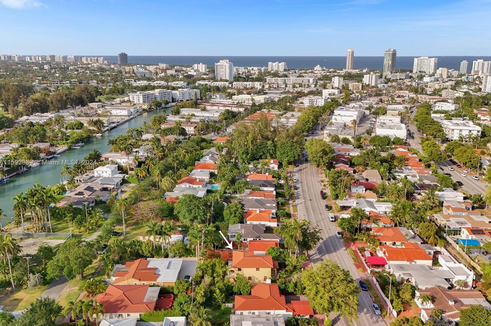 1411 Normandy Dr, Miami FL 33141-3614 exterior