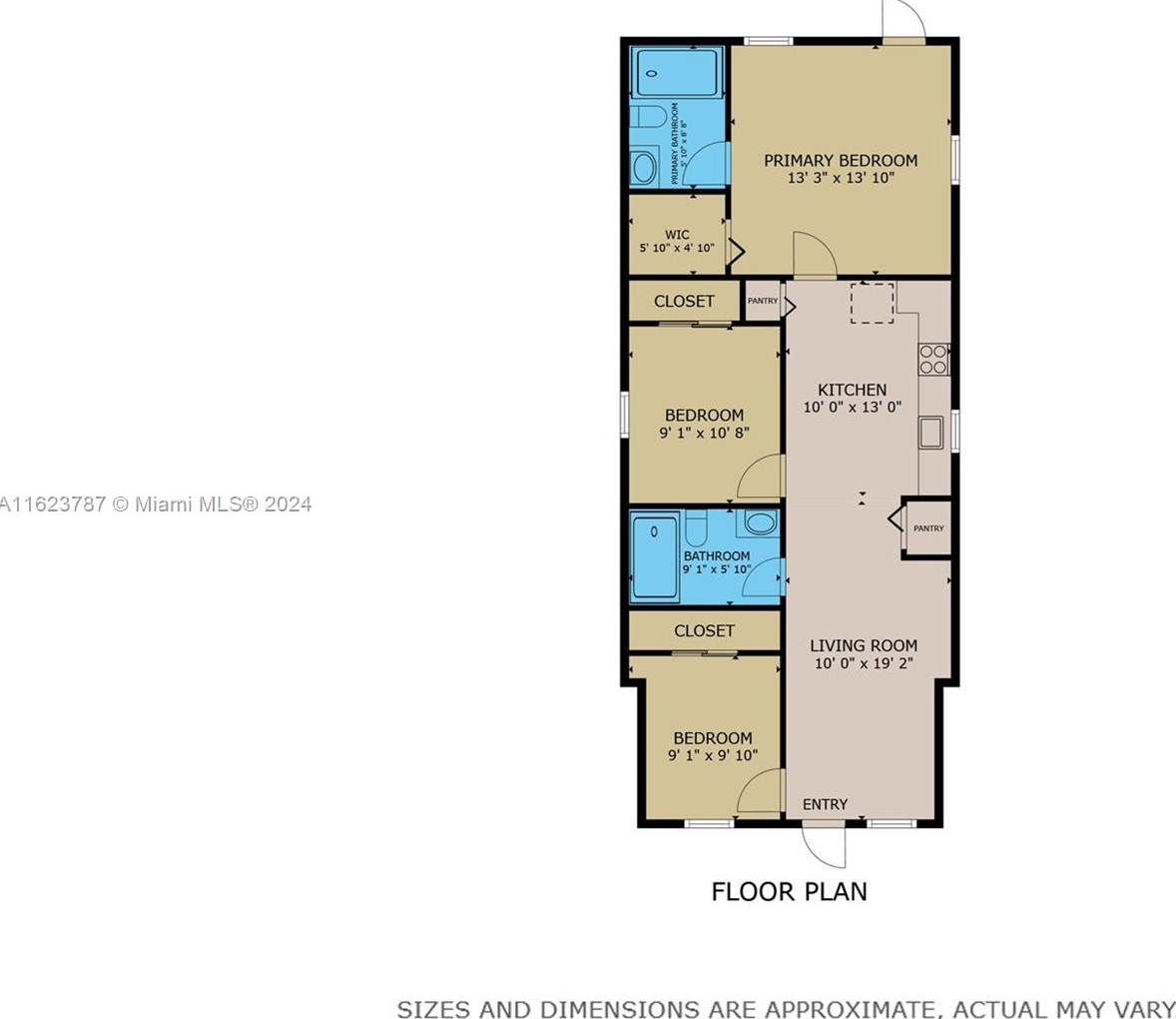 2013 153rd St, Miami FL  33054-2810 exterior