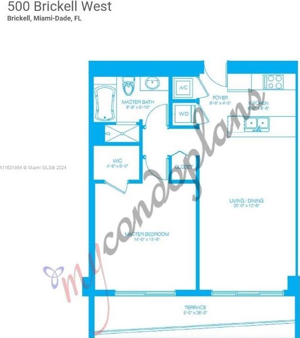 55 Se 6th St #3004, Miami, FL 33131