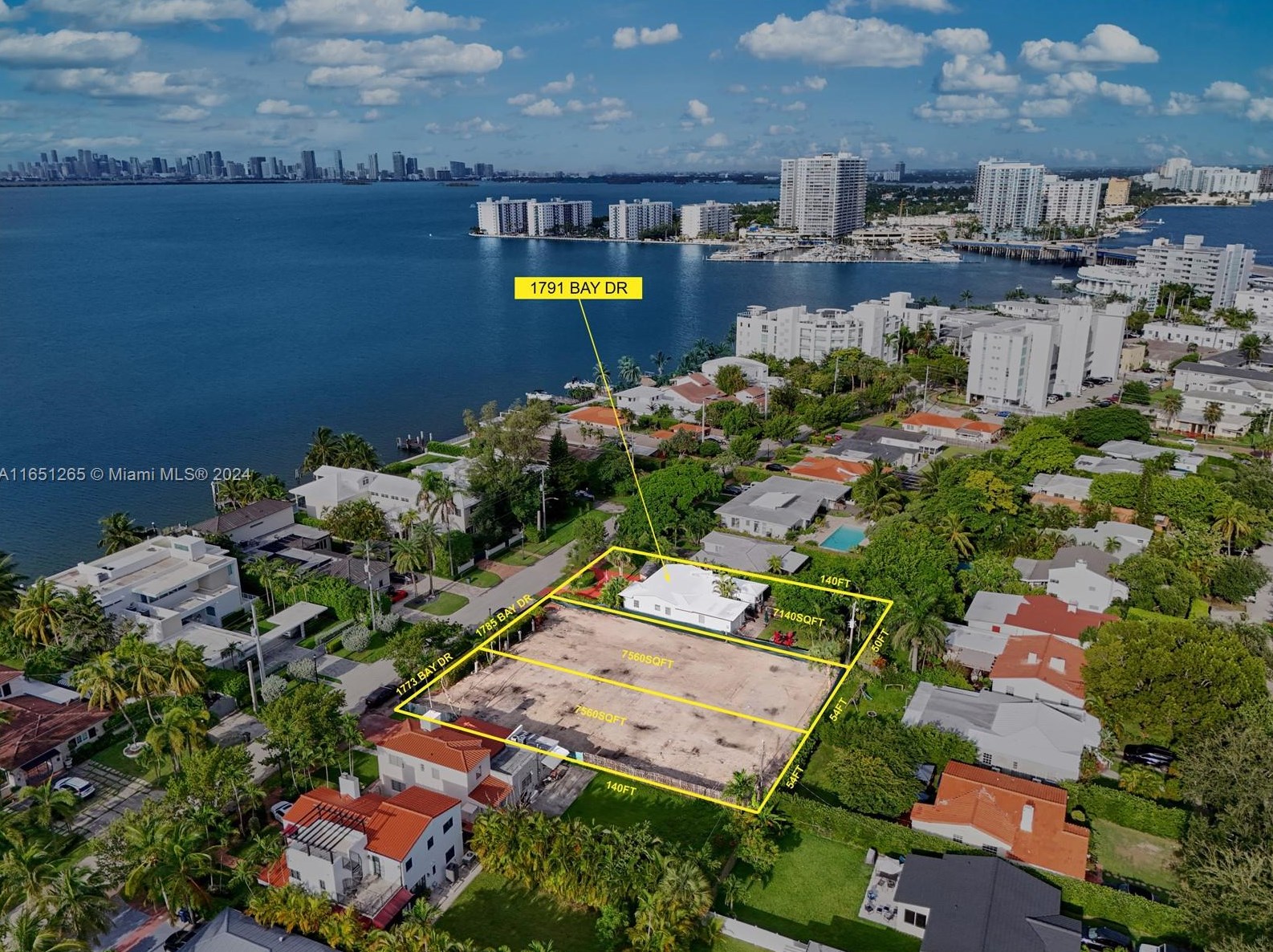 1791 Bay Dr, Miami FL 33154-3111 exterior