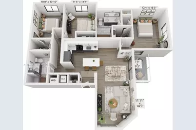 19401 W Dixie Hwy #806, Miami, FL 33180 - Photo 2