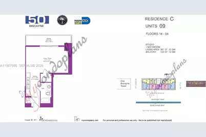 50 Biscayne Blvd #4909, Miami, FL 33132 - Photo 24