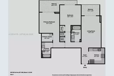2525 SW 3rd Ave #1009, Miami, FL 33129 - Photo 2