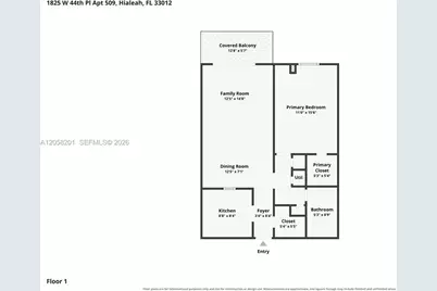 1825 W 44th Pl #509, Hialeah, FL 33012 - Photo 2