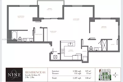999 SW 1st Ave #1604, Miami, FL 33130 - Photo 2