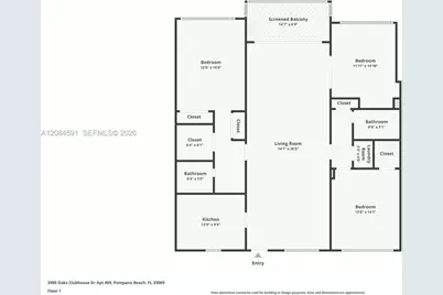 3980 Oaks Clubhouse Dr #409, Pompano Beach, FL 33069 - Photo 24