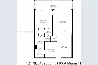 121 NE 34th St #1106A, Miami, FL 33137 - Photo 24