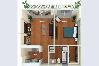 1756 N Bayshore Dr #31M, Miami, FL 33132 - Photo 1