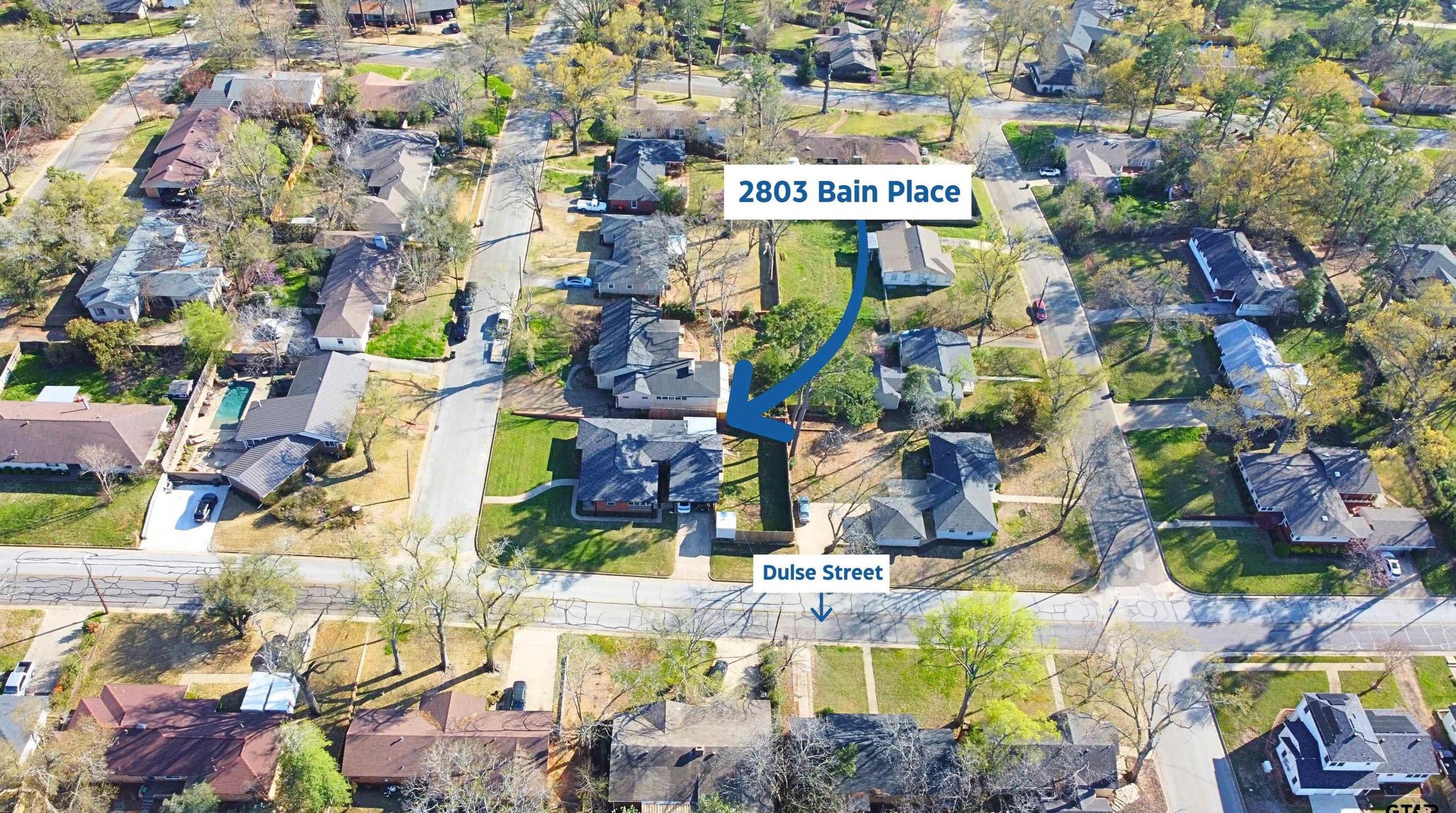 2803 Bain Pl, Tyler TX  75701-8017 exterior