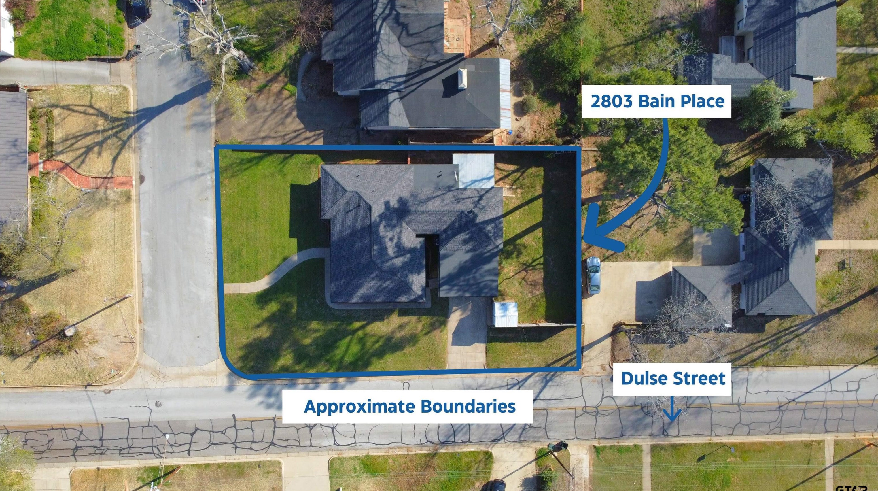 2803 Bain Pl, Tyler TX  75701-8017 exterior