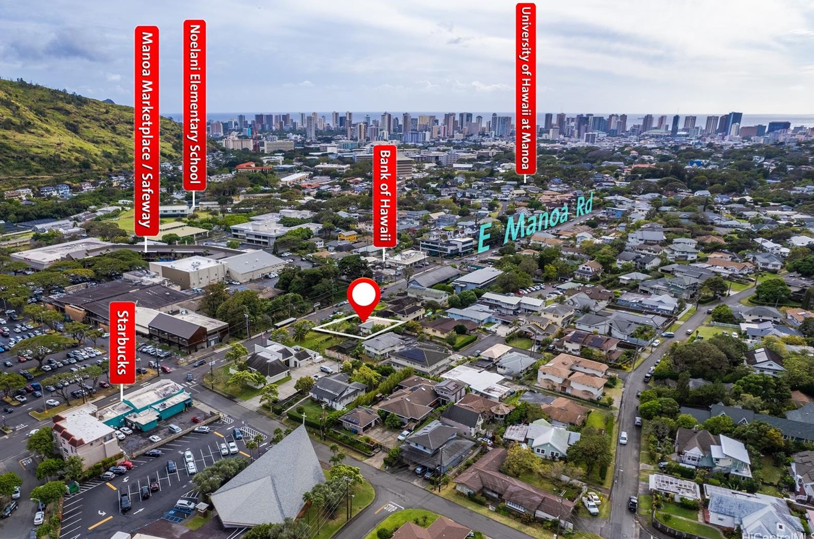 2838 E Manoa Rd, Honolulu, HI 96822