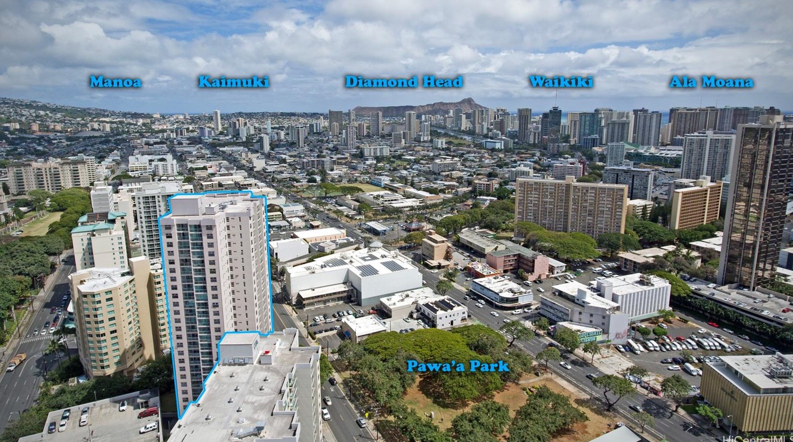 1450 Young St, Honolulu HI  96814-1864 exterior