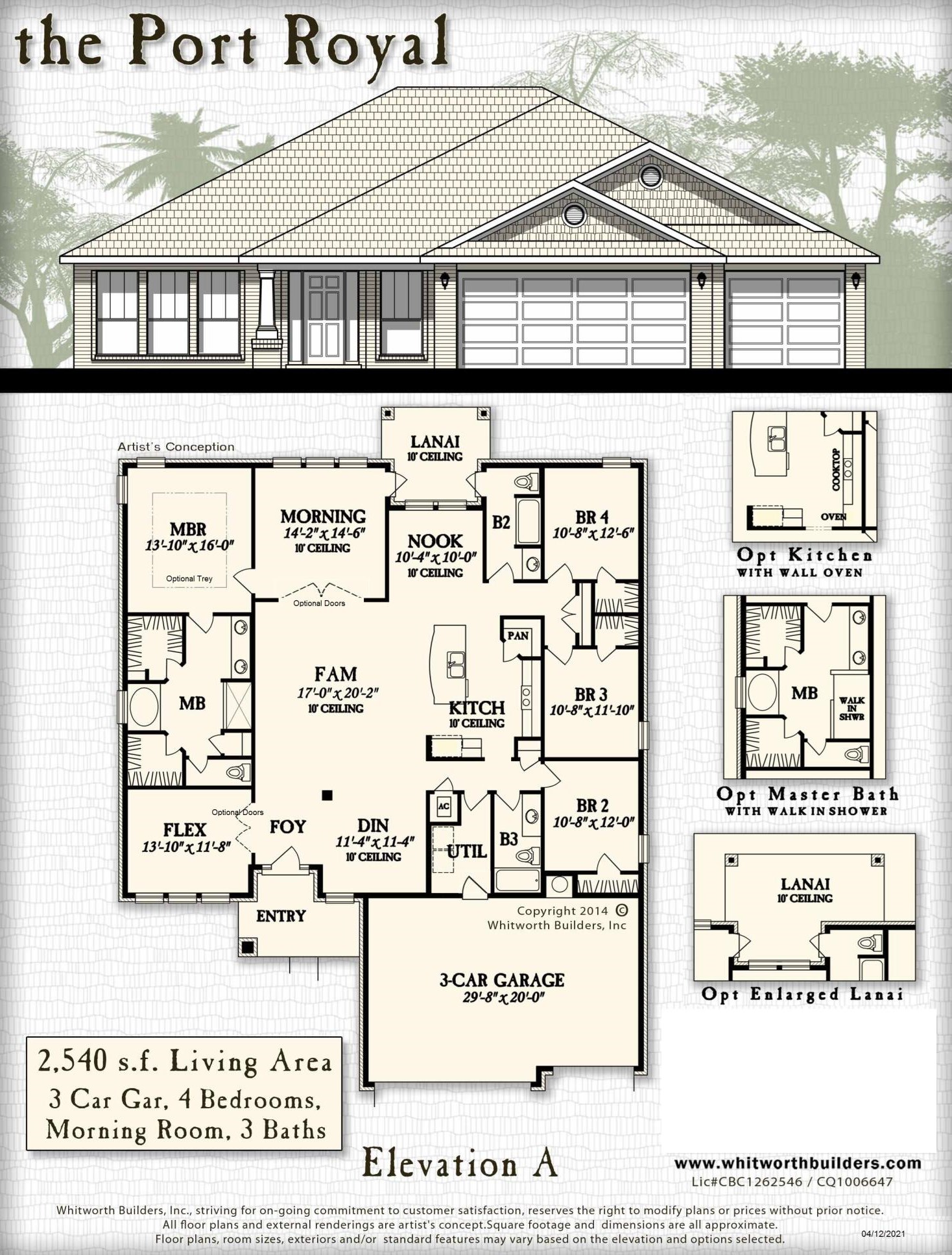 3041 Crown Creek Cir, Crestview FL  32539 exterior