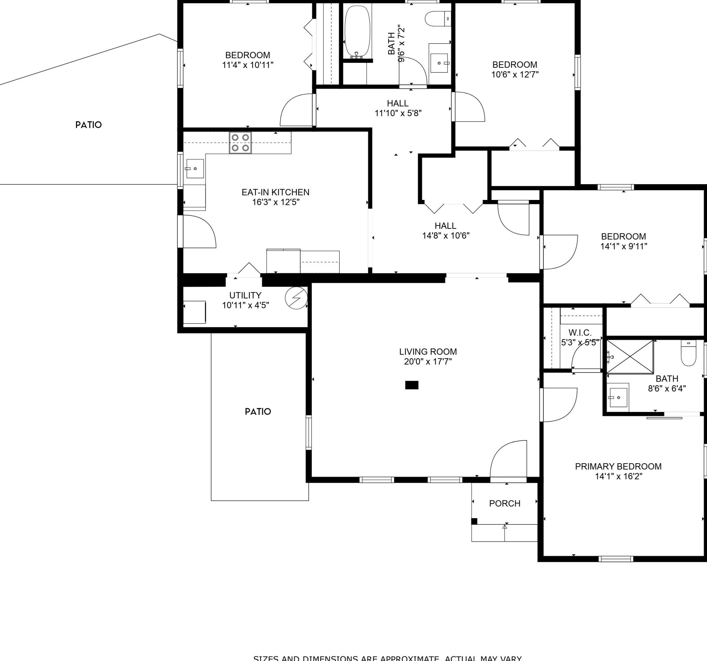 110 Butler Cir, Crestview FL  32536-2418 exterior