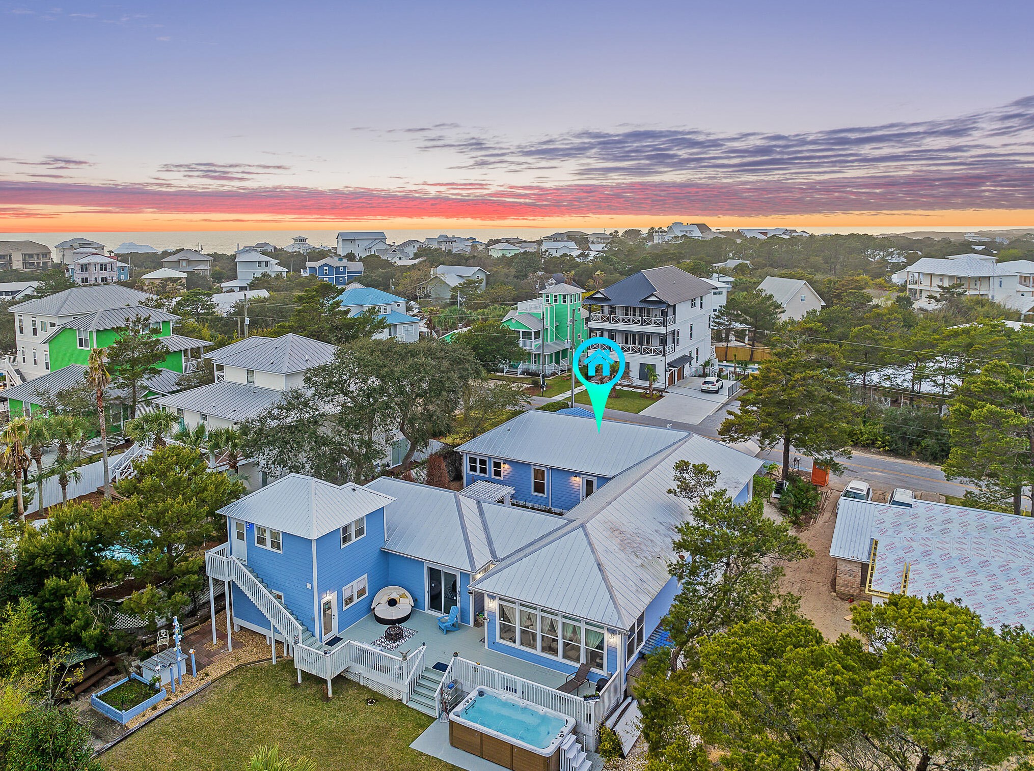 196 Hilltop Dr, Santa Rosa Beach FL  32459-8608 exterior