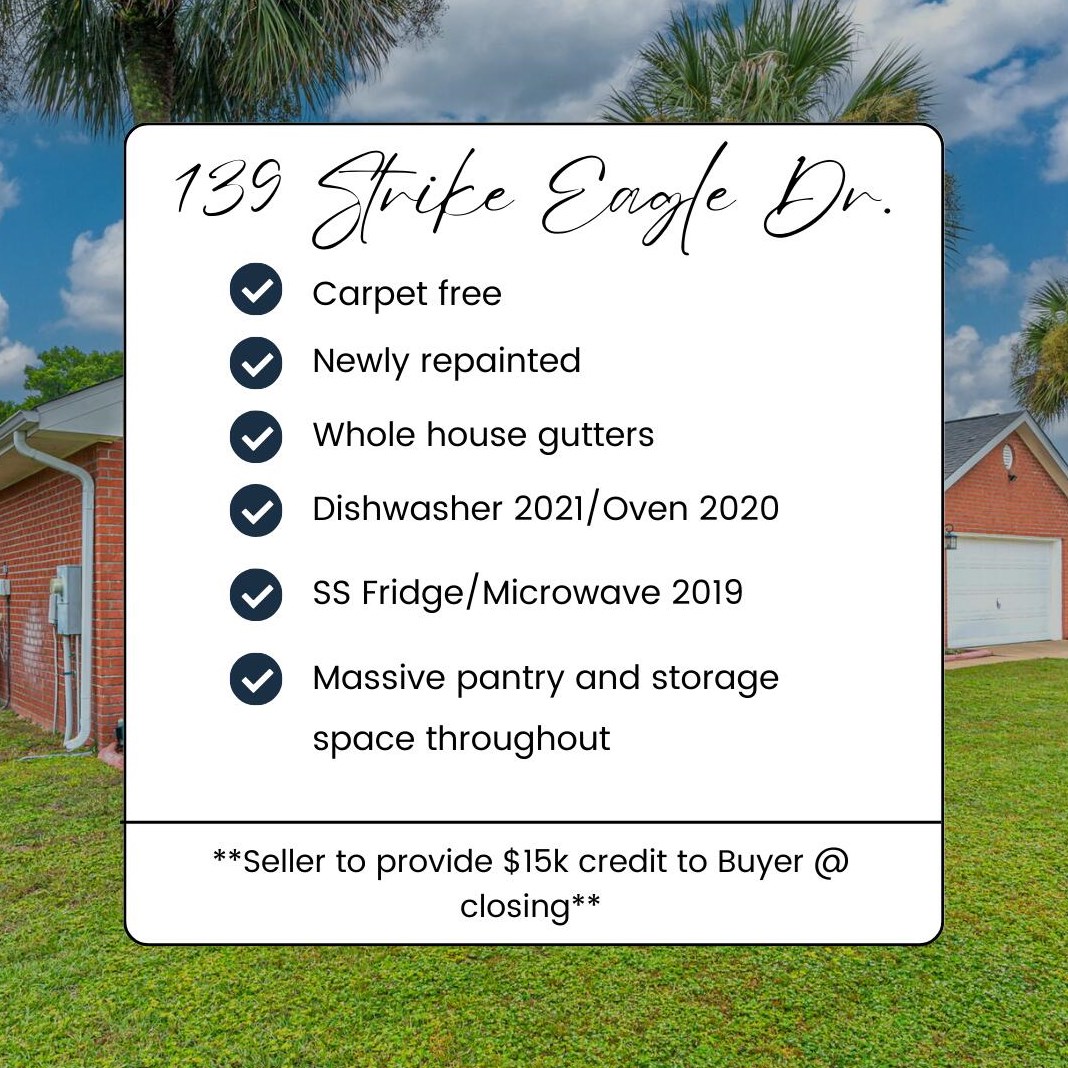 139 Strike Eagle Dr, Crestview FL  32536-2240 exterior