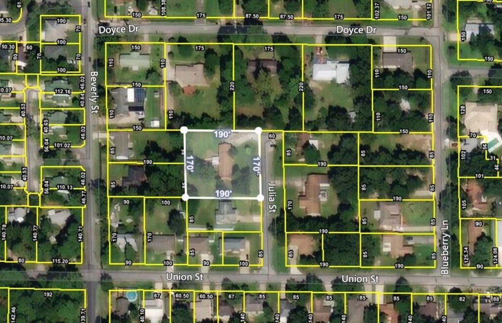 1324 Julia St, Fort Walton Beach FL  exterior