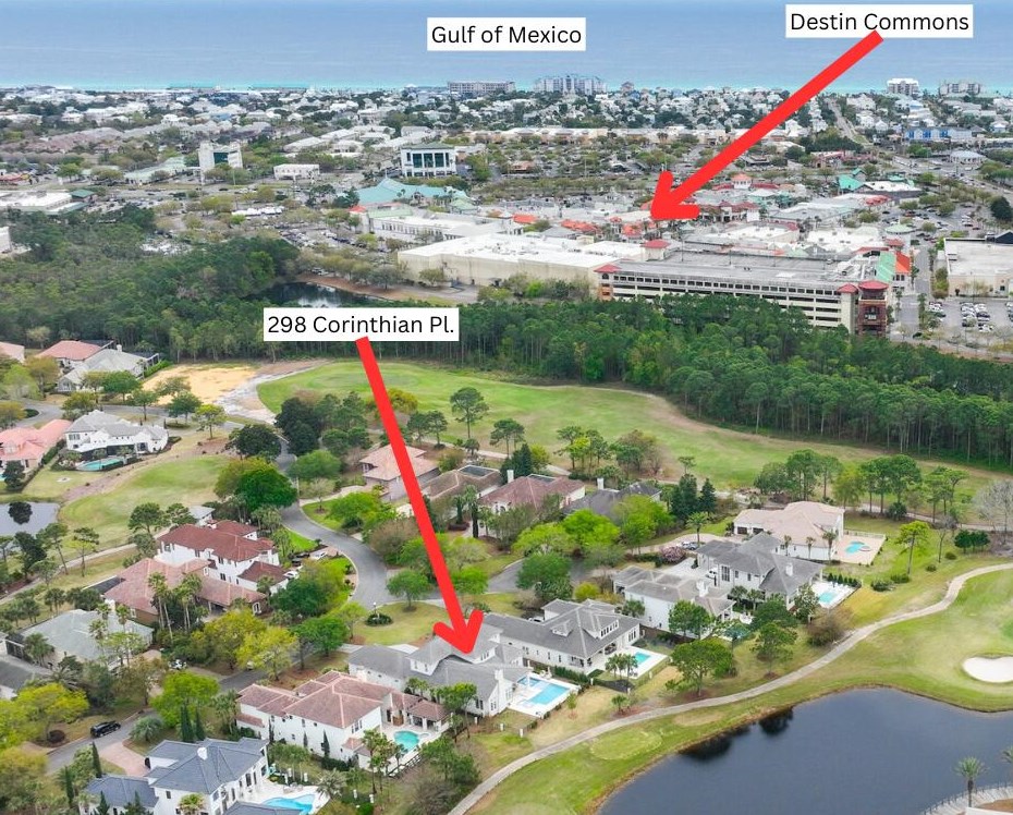 298 Corinthian Pl, Destin FL  32541-5333 exterior