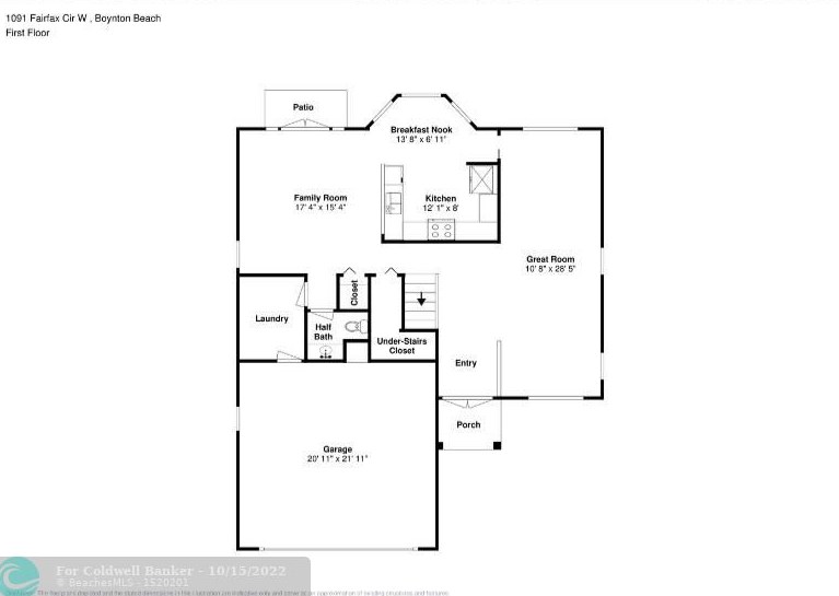 1091 Fairfax Cir W, Boynton Beach, FL 33436