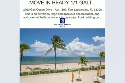 3900  Galt Ocean Dr, Unit #1609, Fort Lauderdale, FL 33308 - Photo 2