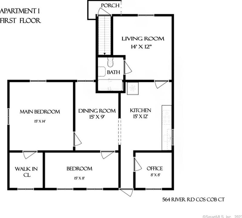 564 River Rd, Cos Cob CT  06807-1905 exterior