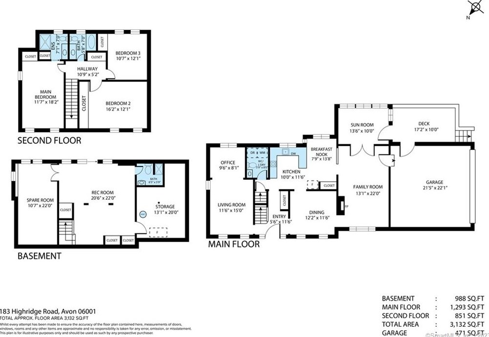 183 Highridge Rd, Avon CT  06001-3257 exterior