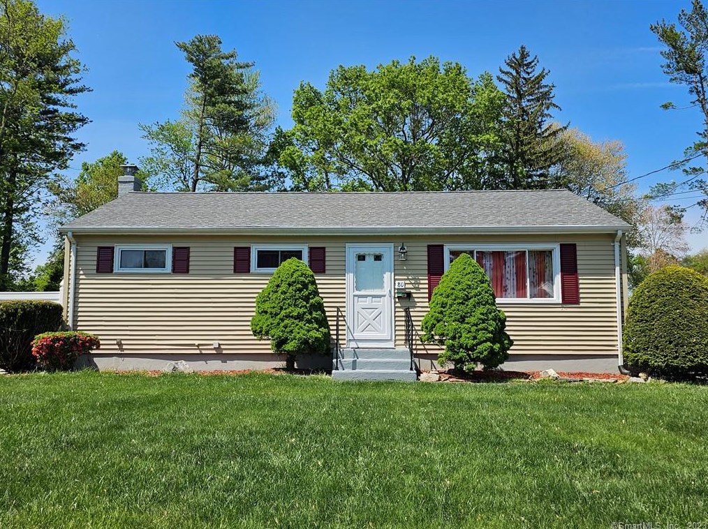 80 Sandra Dr, Hartford CT  06118-1955 exterior