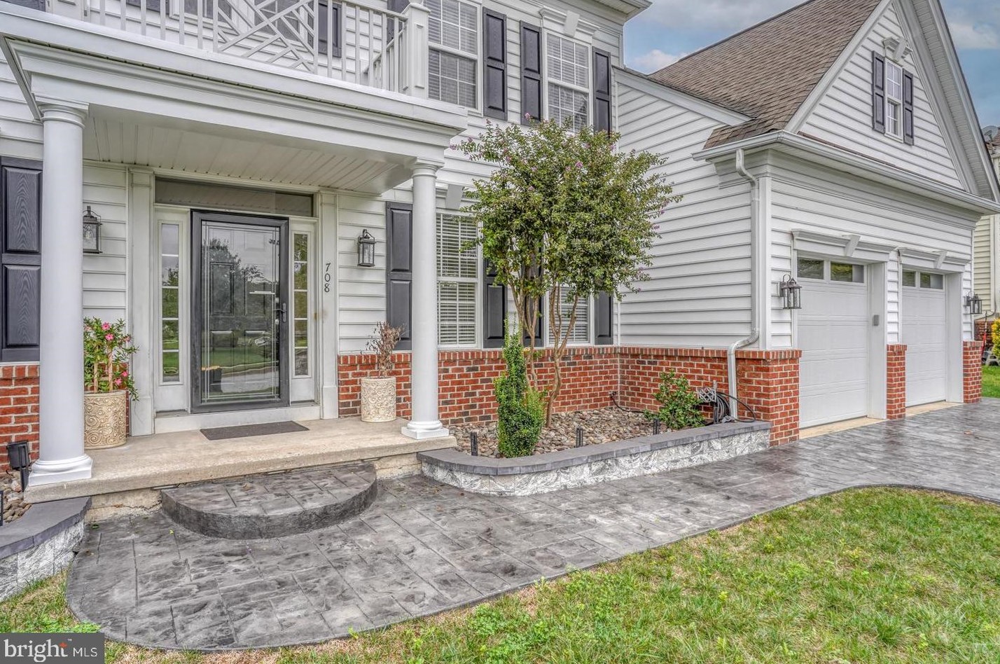 708 Dorchester Ct, Smyrna DE  19977-1637 exterior