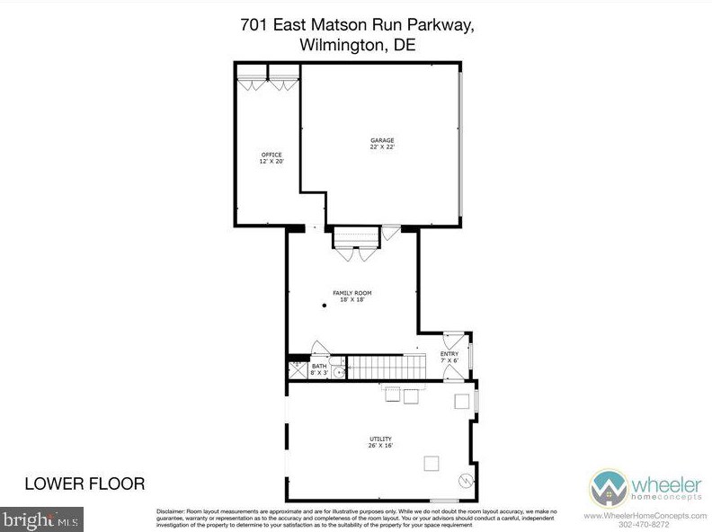701 Matson Run Pkwy, Wilmington DE  19802-1108 exterior