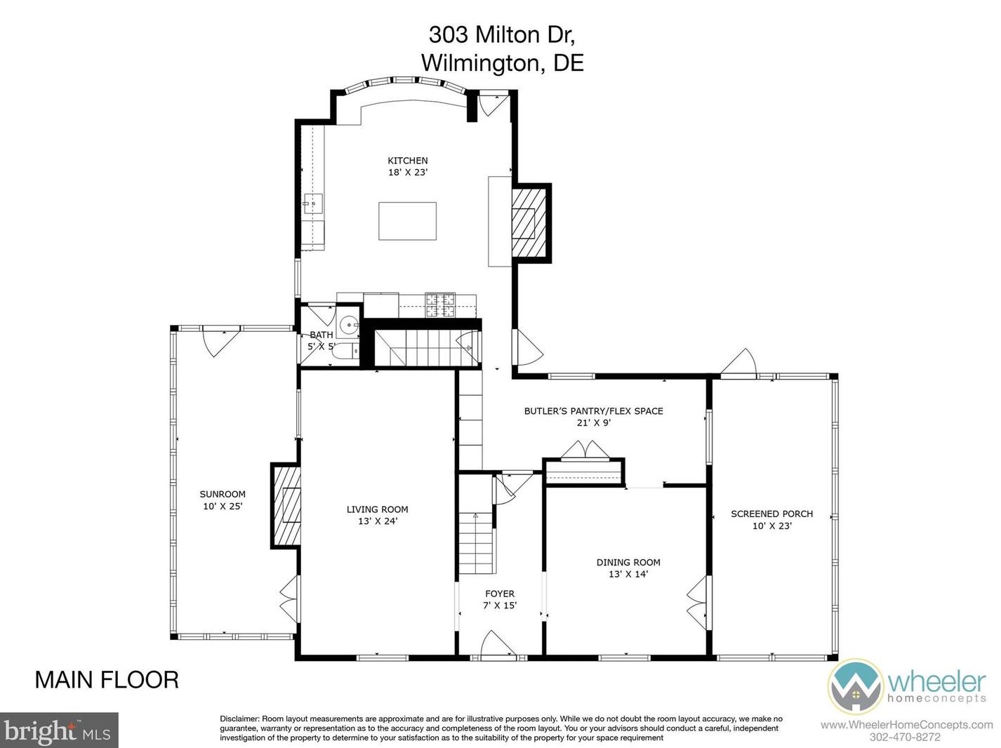 303 Milton Dr, Wilmington, DE 19802-1219