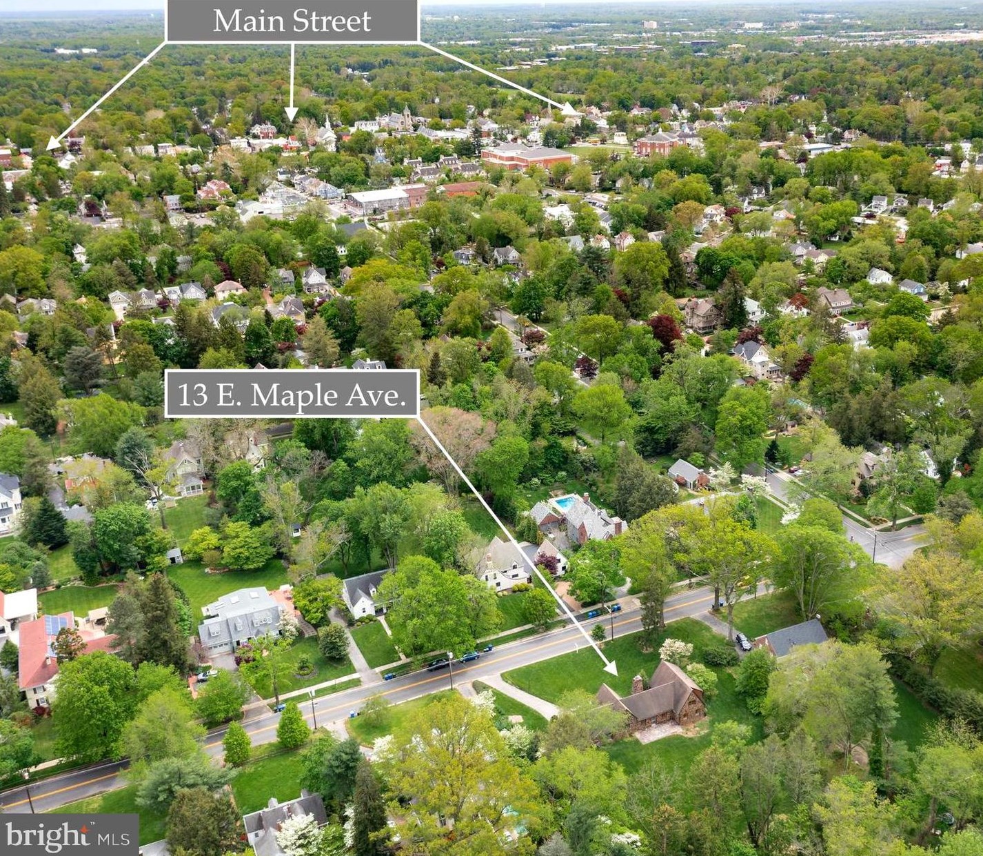 13 Maple Ave, Moorestown NJ 08057-1860 exterior