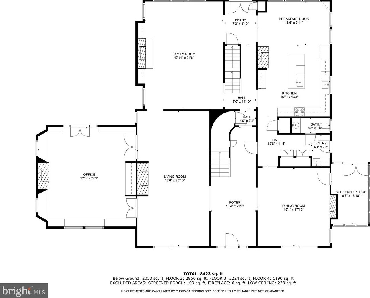 840 Golfview Rd, Moorestown NJ 08057-2024 exterior