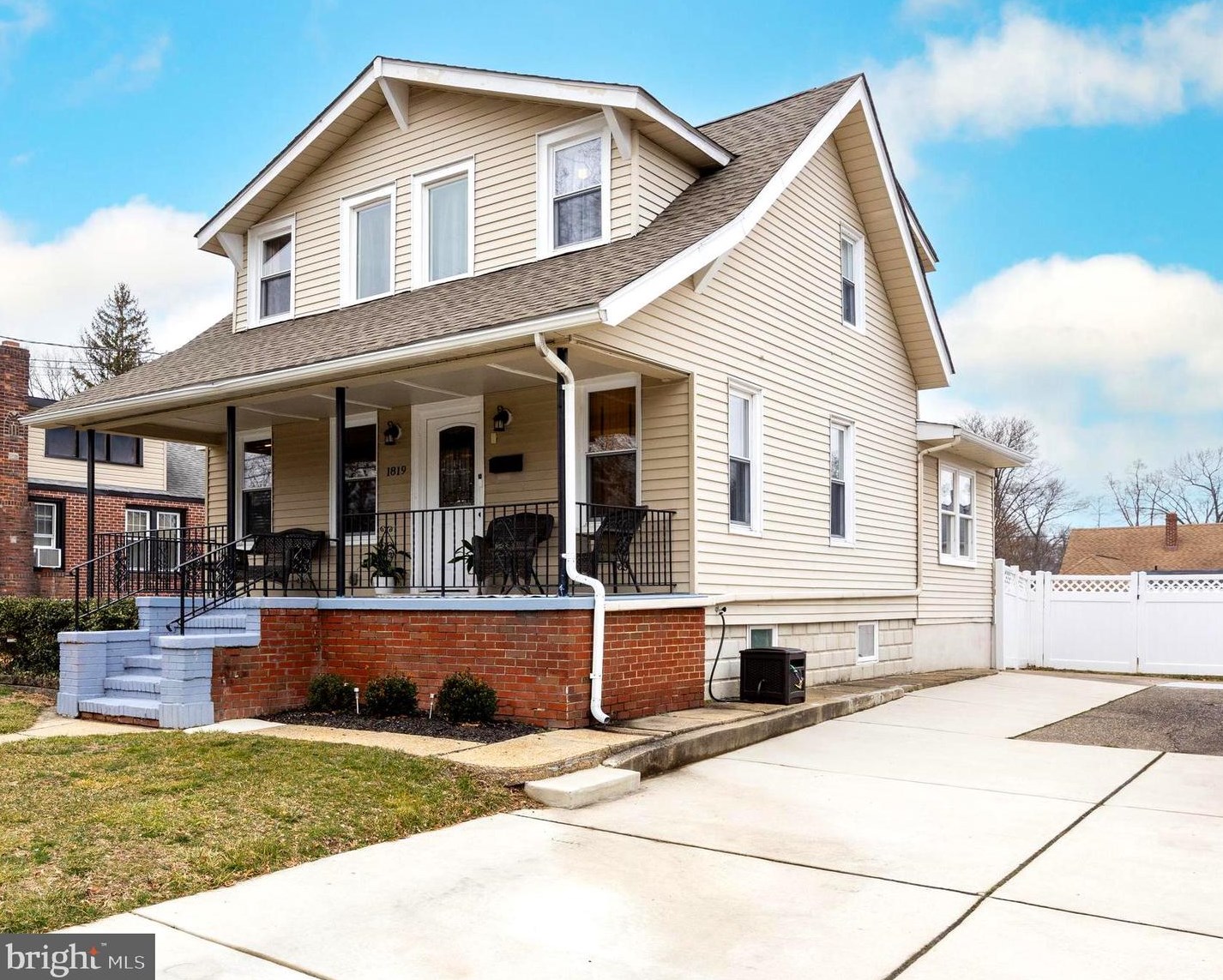 1819 Narberth Ave, Haddon Heights NJ  08035-1134 exterior