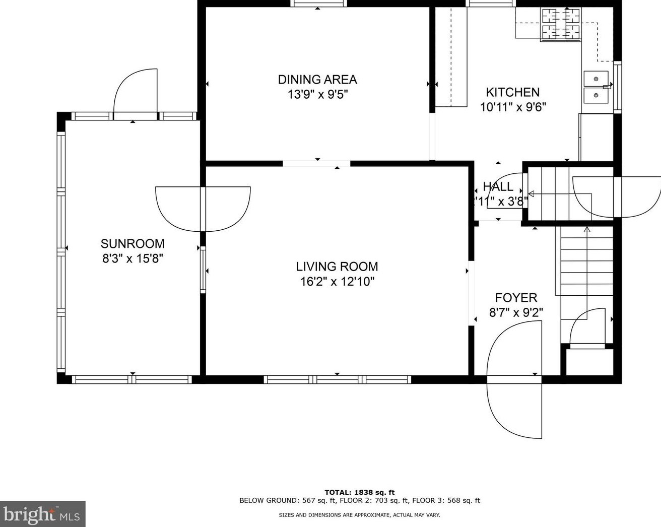 1834 Wayne Ave, Haddon Heights NJ  08035-1036 exterior