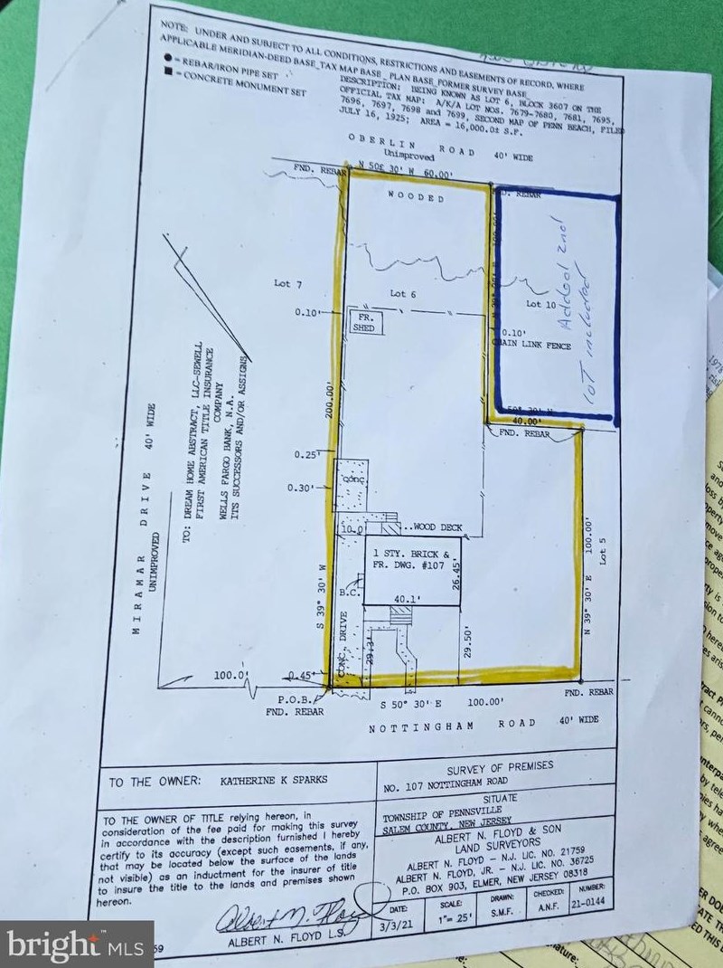 107 Nottingham Rd, Pennsville NJ  08070-3311 exterior