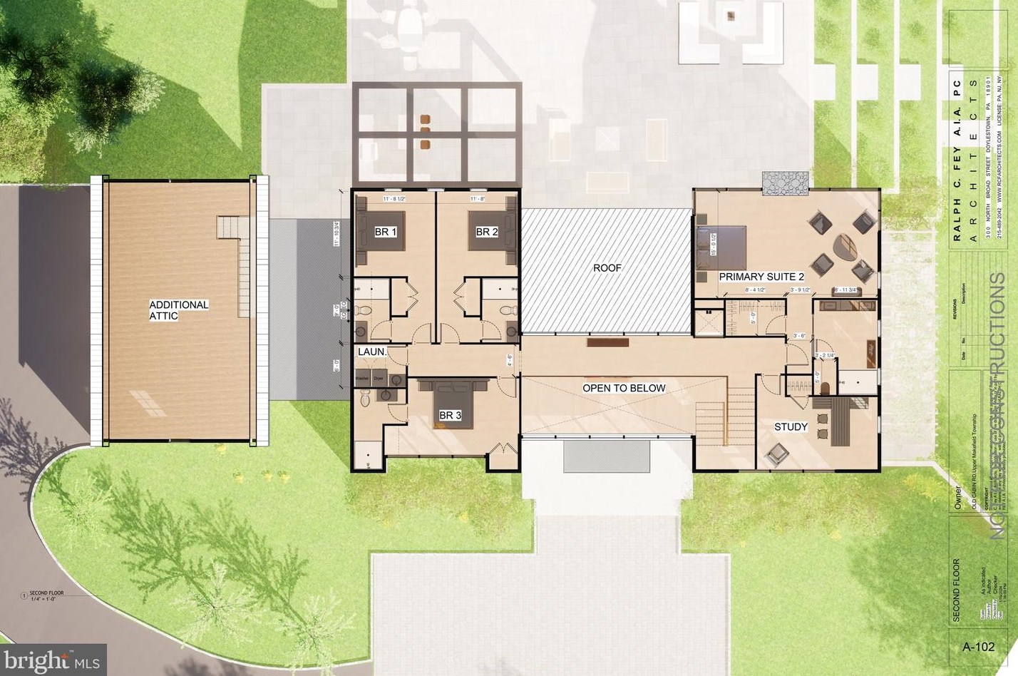 22 Old Cabin Rd, Upper Makefield PA  18940-2532 exterior