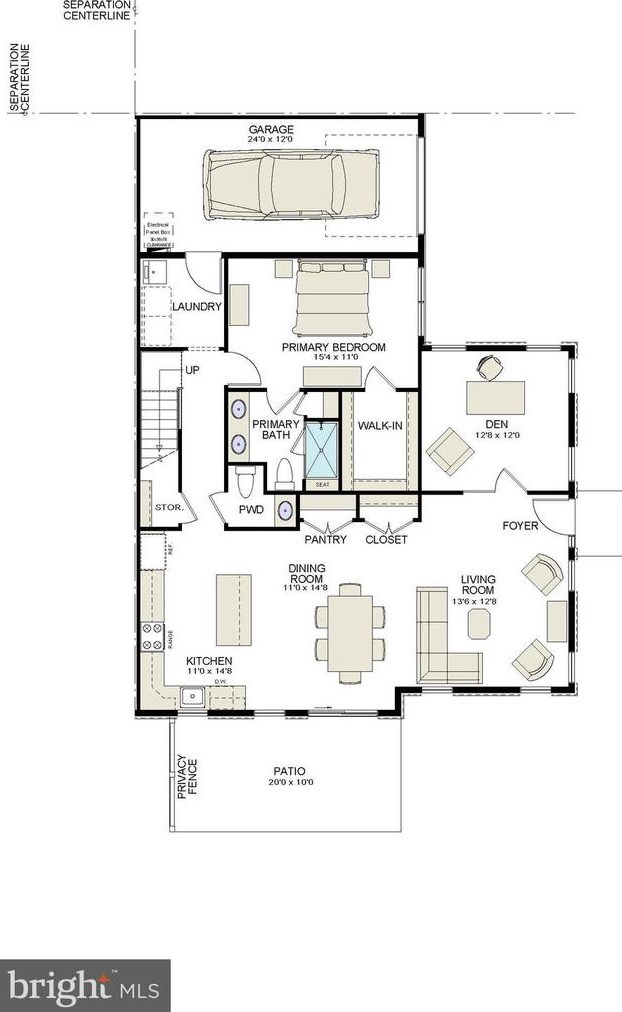 101 Greenbrook Dr, Levittown, PA 19055-1999