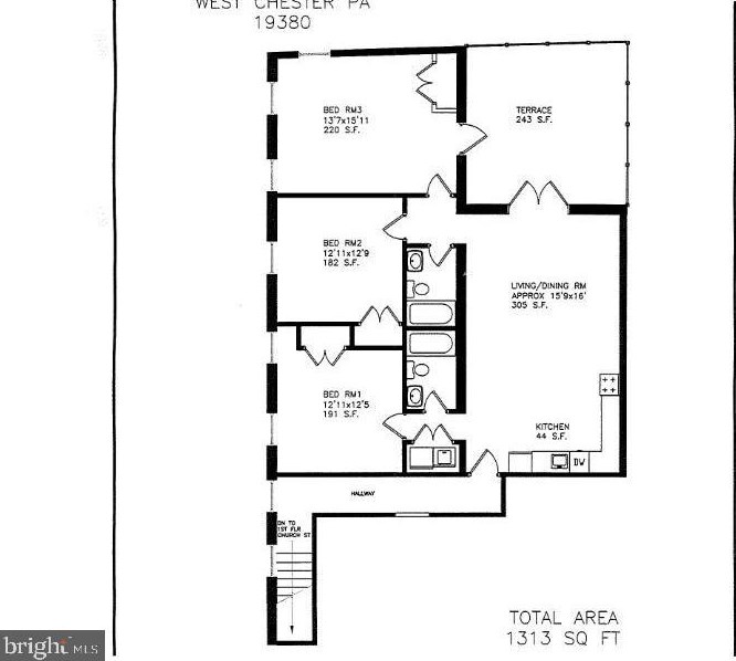 15 N Church St ##3, West Chester, PA 19380