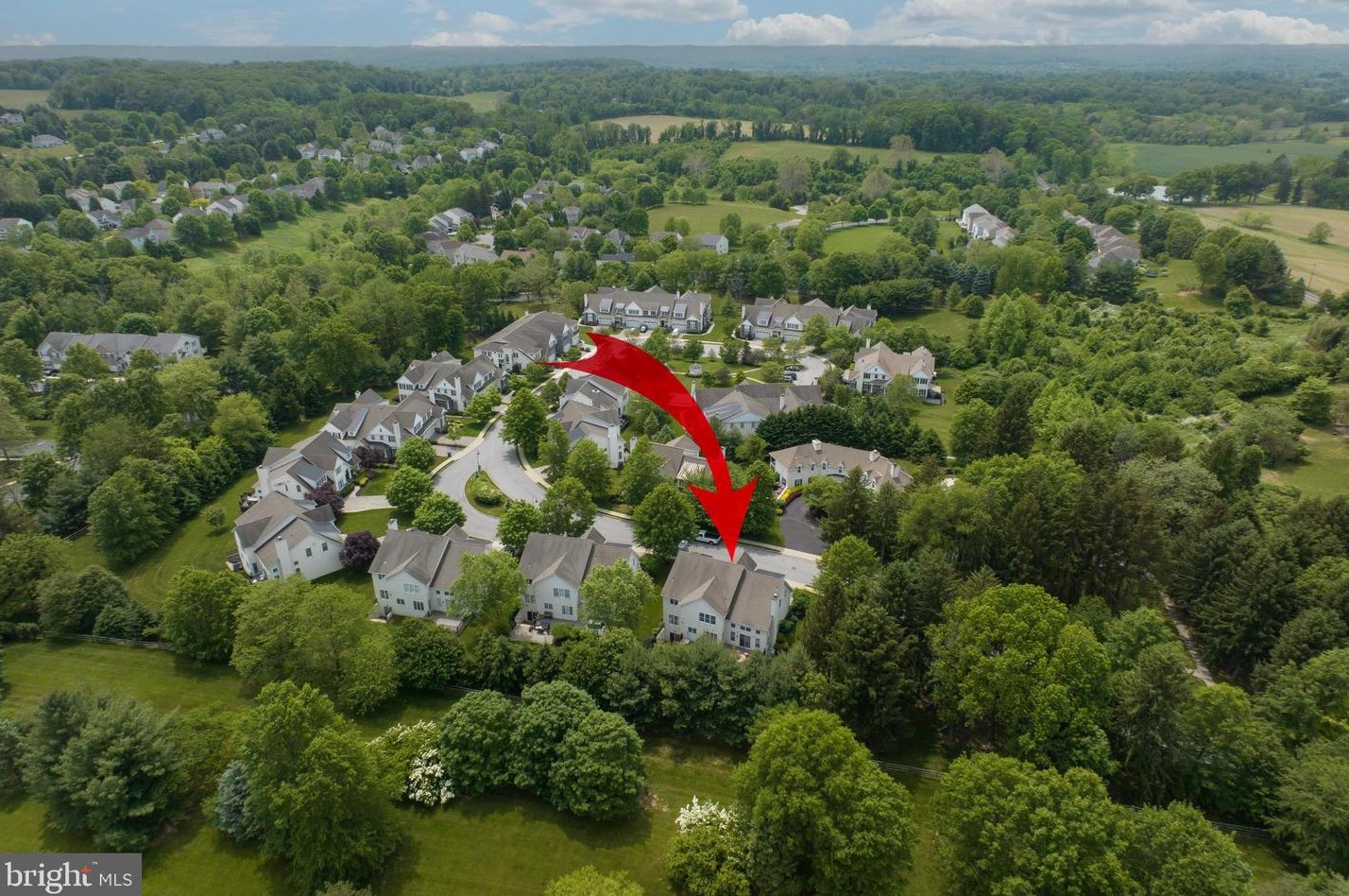 201 Caleb Dr, West Chester PA  19382-6177 exterior