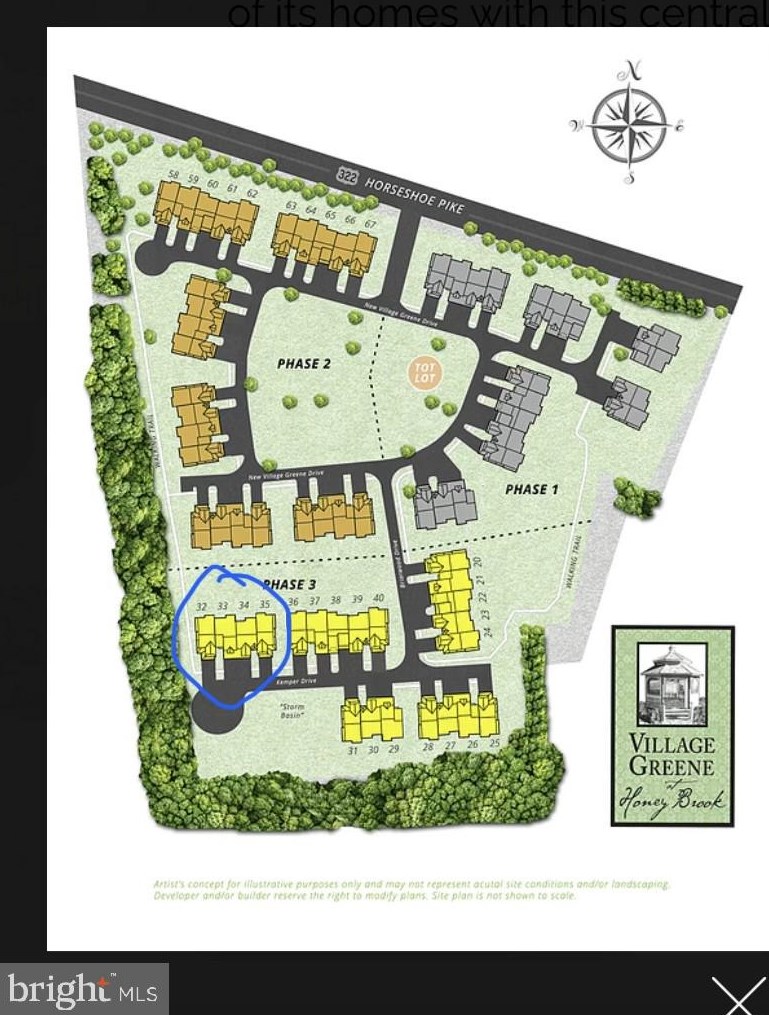 336 Kemper Dr, Honey Brook PA  19344 exterior