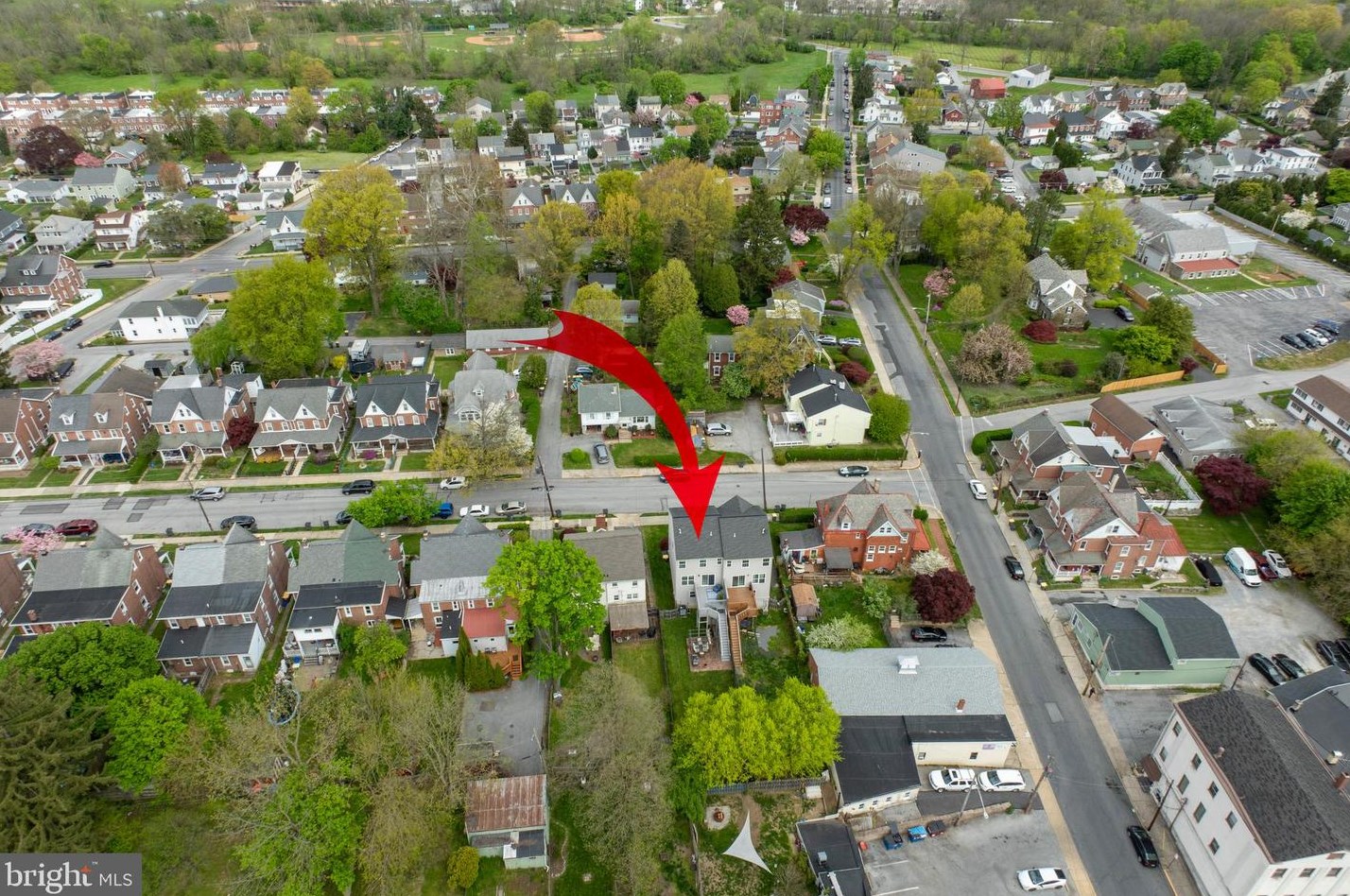 206 Highland Ave, Downingtown PA  19335-2502 exterior