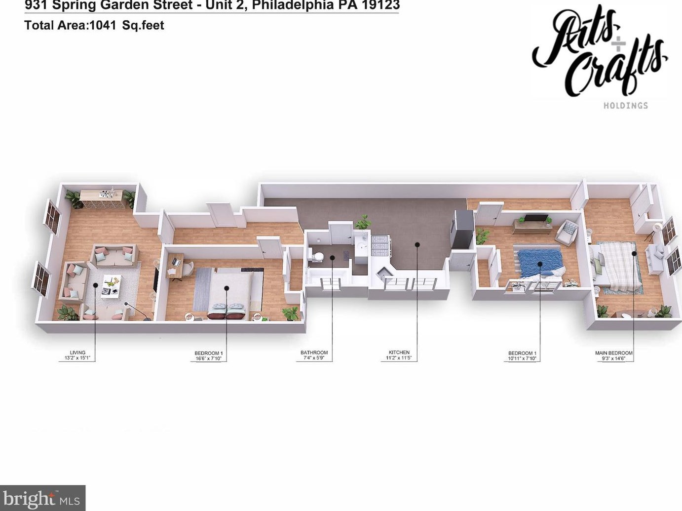 931 Spring Garden St #2, Philadelphia, PA 19123