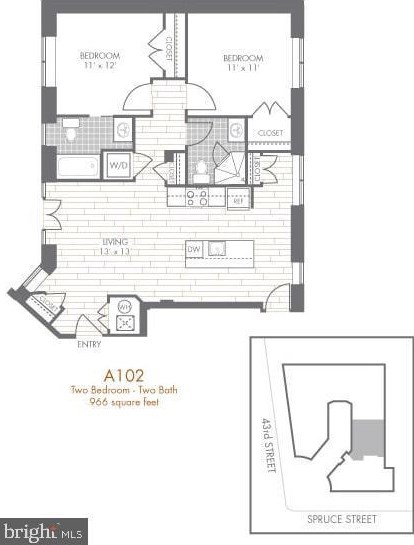 4300 Spruce St Apt A102, Philadelphia, PA 19104