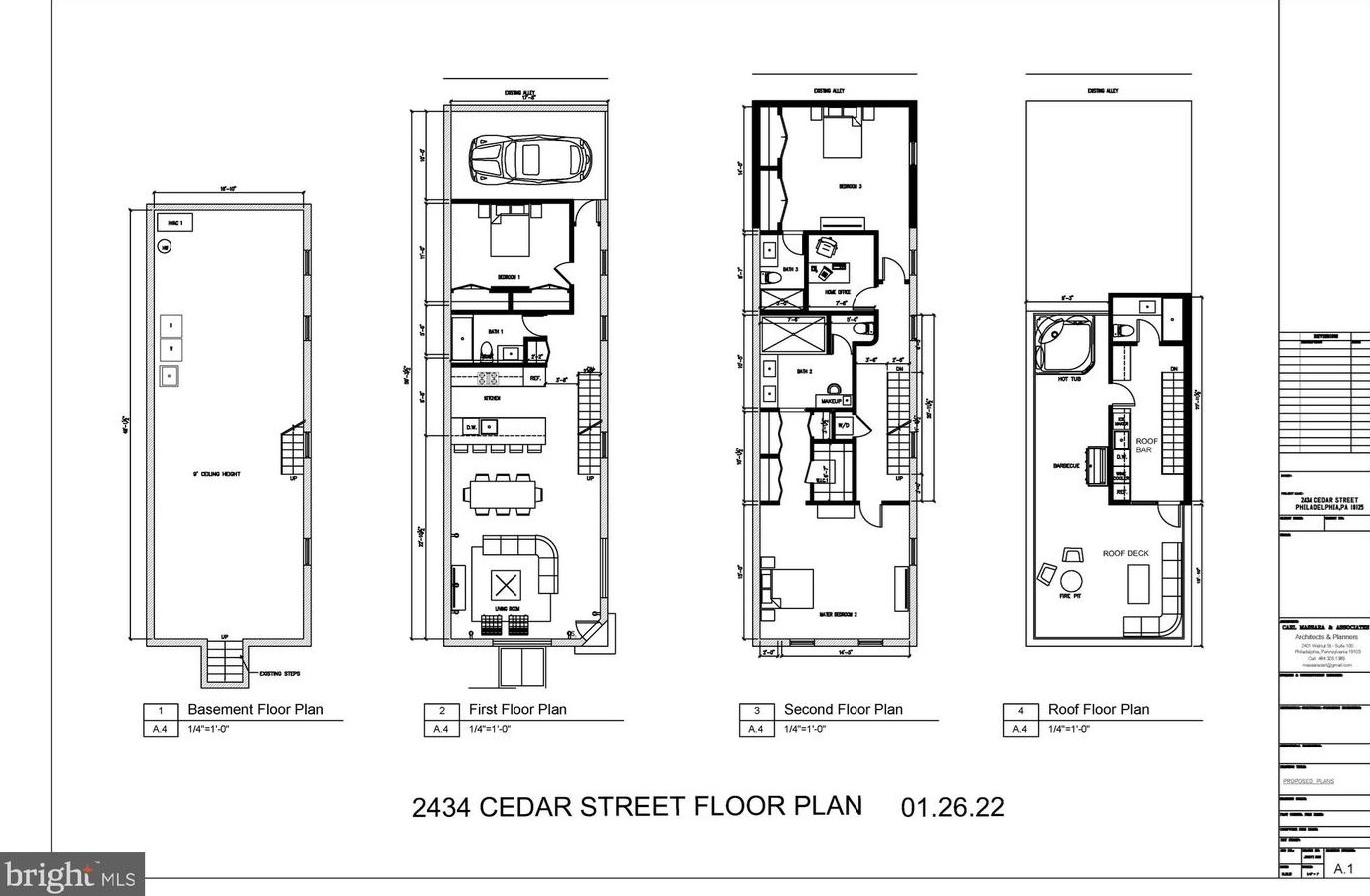 2434 Cedar St, Philadelphia PA  19125-3018 exterior