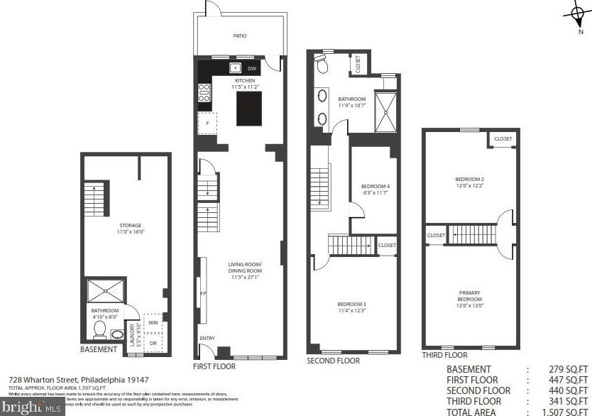 728 Wharton St, Philadelphia PA  19147-5122 exterior