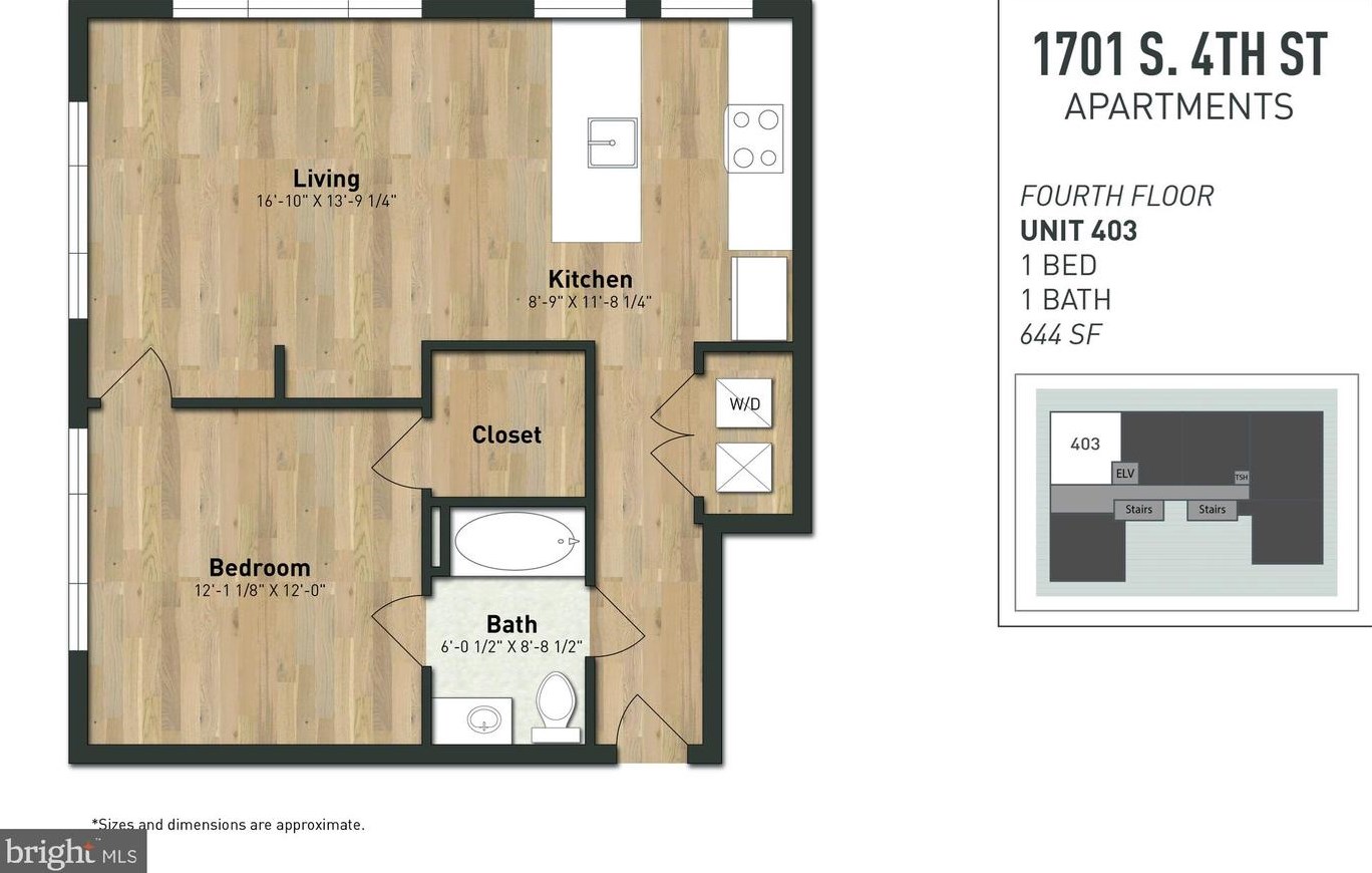 1701 S 4th St #403, Philadelphia, PA 19148