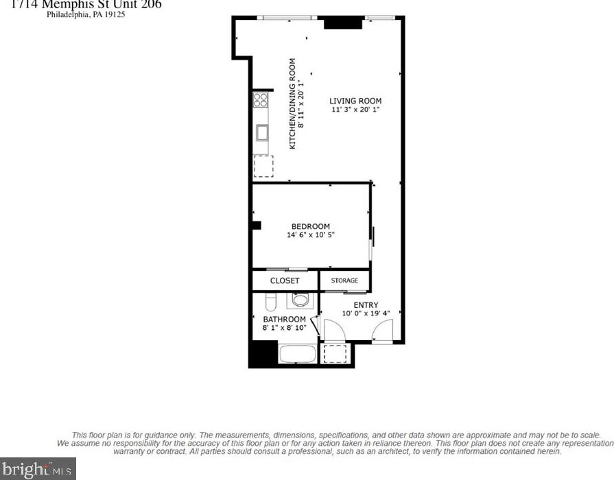 1714 Memphis St, Philadelphia PA  19125-2704 exterior