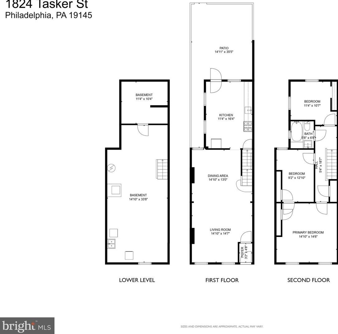 1824 Tasker St, Philadelphia PA  19145-1417 exterior
