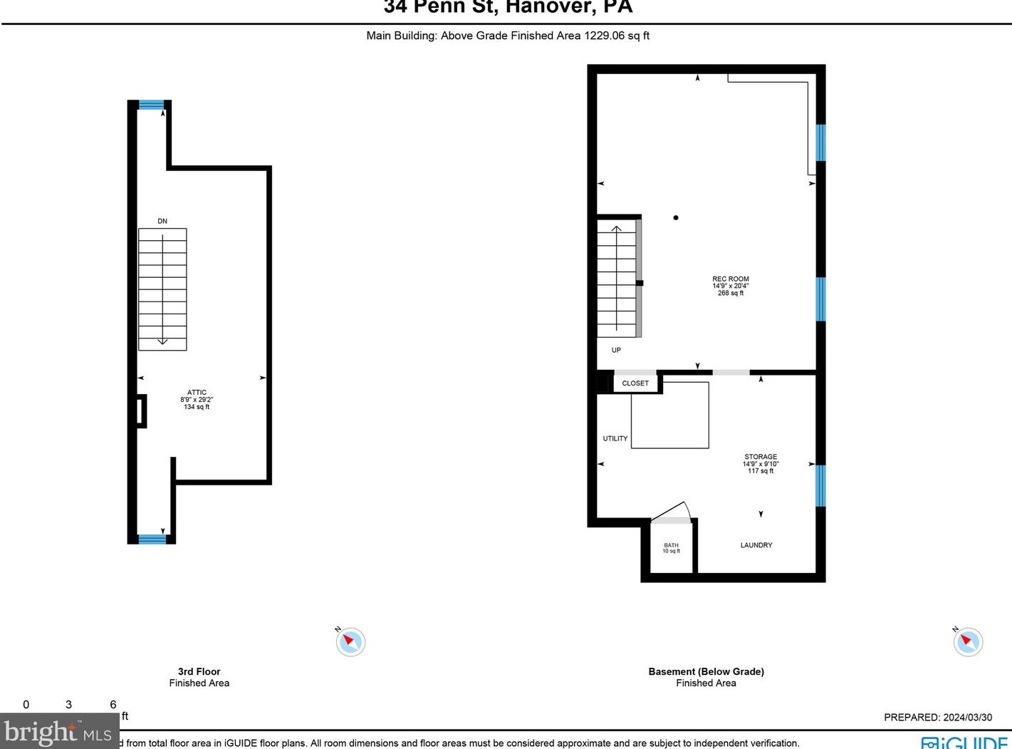 34 Penn St, Hanover PA  17331-1927 exterior